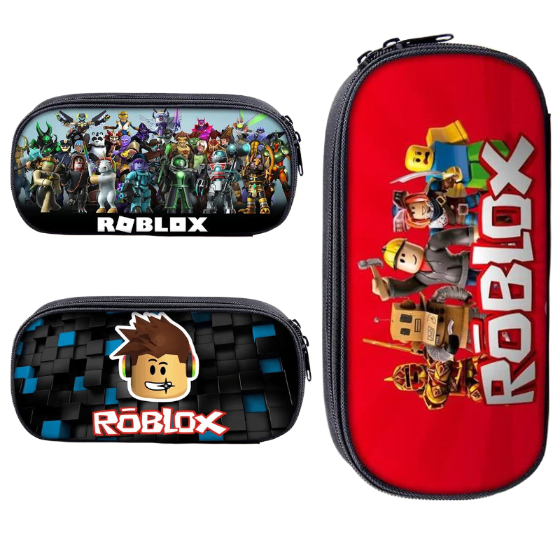 Stationery Warehouse - Roblox ゲーム大容量文具箱ゲーム漫画周辺文具ペン収納袋ペン鉛筆誕生日ギフト