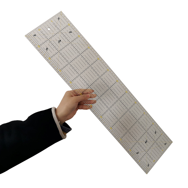 Ruler Set Transparent - 1 個 60 × 15 ×