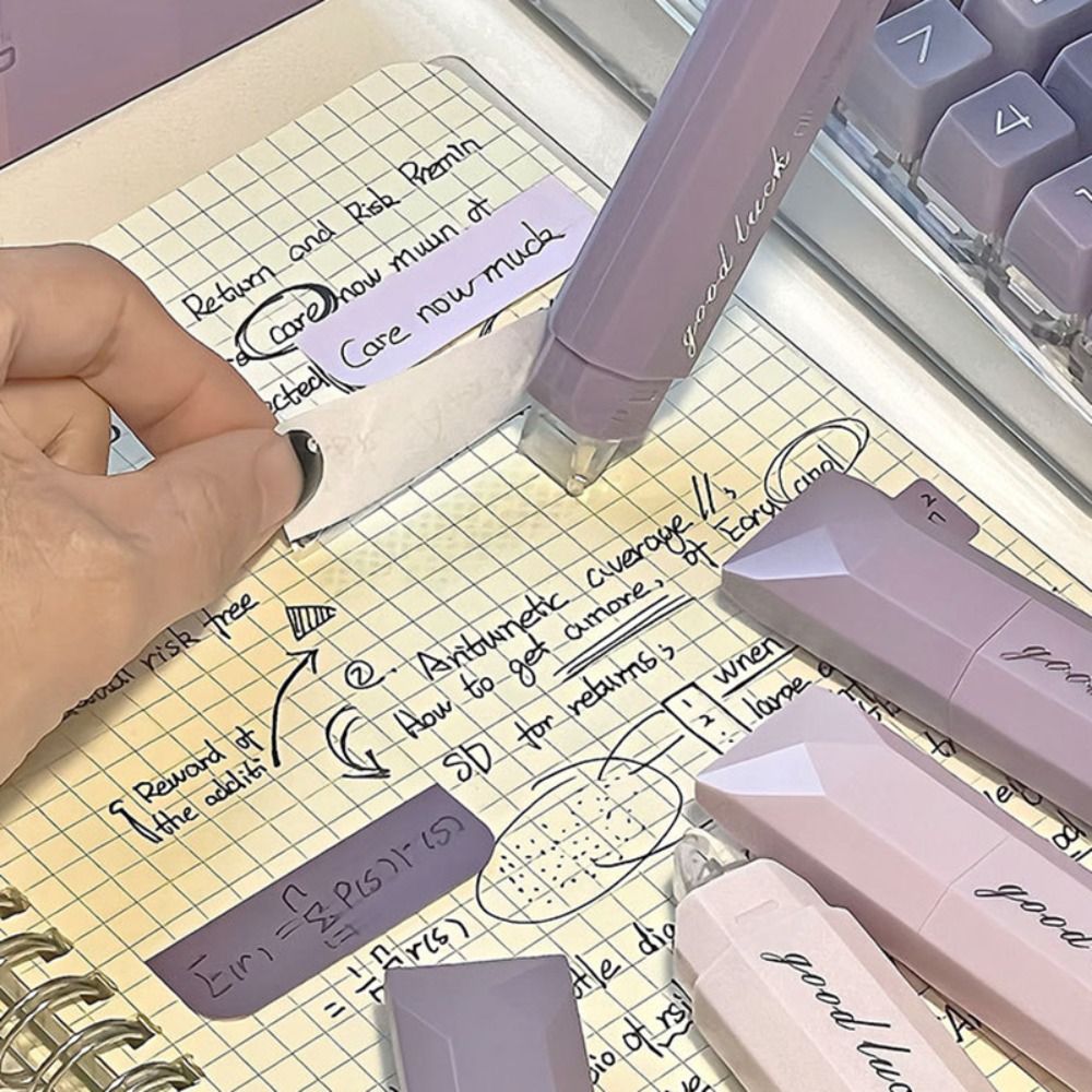 4 個新グラデーションカラードットのりテープ大容量消去可能な - Glue Stick Pack のレビューと価格
