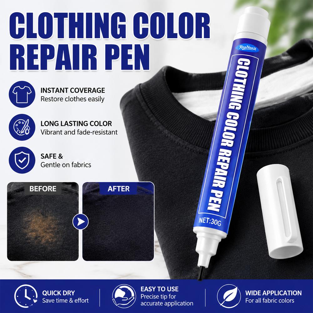 布地補修ペン 色落ちしない永久インク 衣類・ジーンズ・スーツ - Fountain Pen Ink のレビューと価格