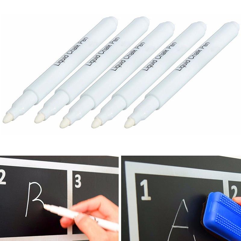消去可能でほこりのない液体チョークペンマーカー、ガラス、窓、 - Correction Fluid White のレビューと価格