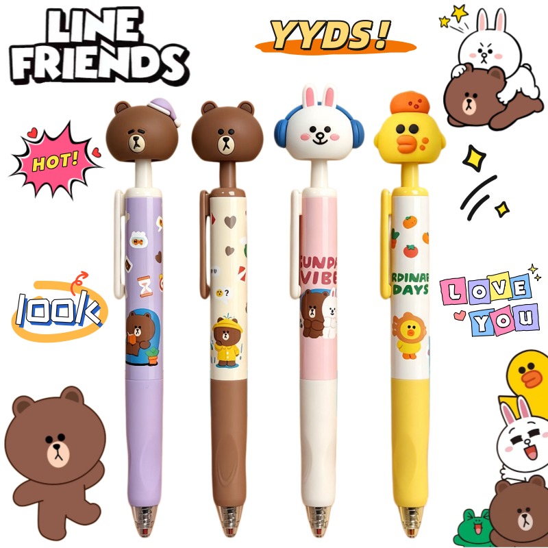 新しいラインフレンズブラウンコニーサリー二次漫画学生速乾性ブ - Stationery Warehouse のレビューと価格