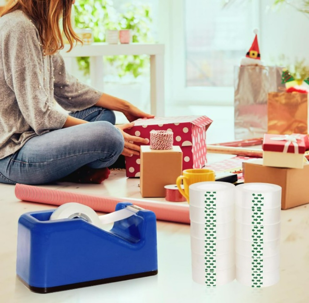 透明粘着テープパック文具オフィス学用品学生粘着テープ梱包プレ - Office Stationery And Supply のレビューと価格