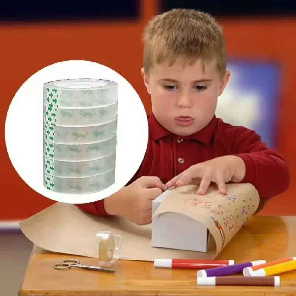透明粘着テープパック文具オフィス学用品学生粘着テープ梱包プレ - Office Stationery And Supply のレビューと価格