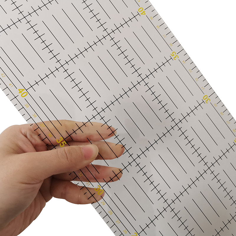 1 個 60 × 15 × 0.3 センチメートルアクリルパ - Ruler Set Transparent のレビューと価格