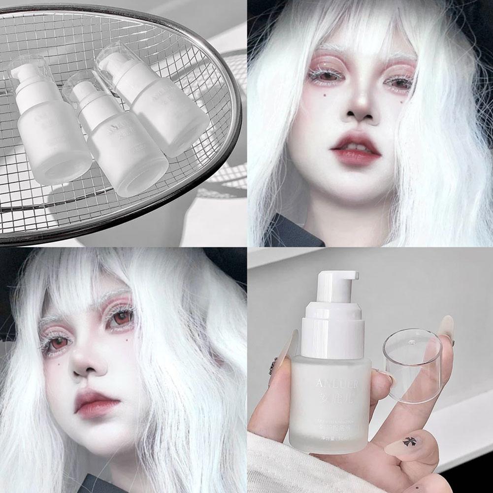 マットホワイトリキッドファンデーション、ウォータープルーフ、 - Correction Fluid White のレビューと価格