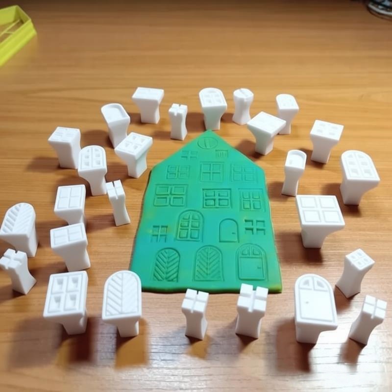 25 ピース/セットプラスチック粘土スタンプ成形キット、窓パ - Wax Seal Stamp Kit のレビューと価格