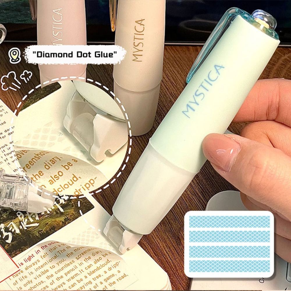 360度回転ドットグルーテープペン型大容量両面粘着テープDI - Glue Stick Pack のレビューと価格