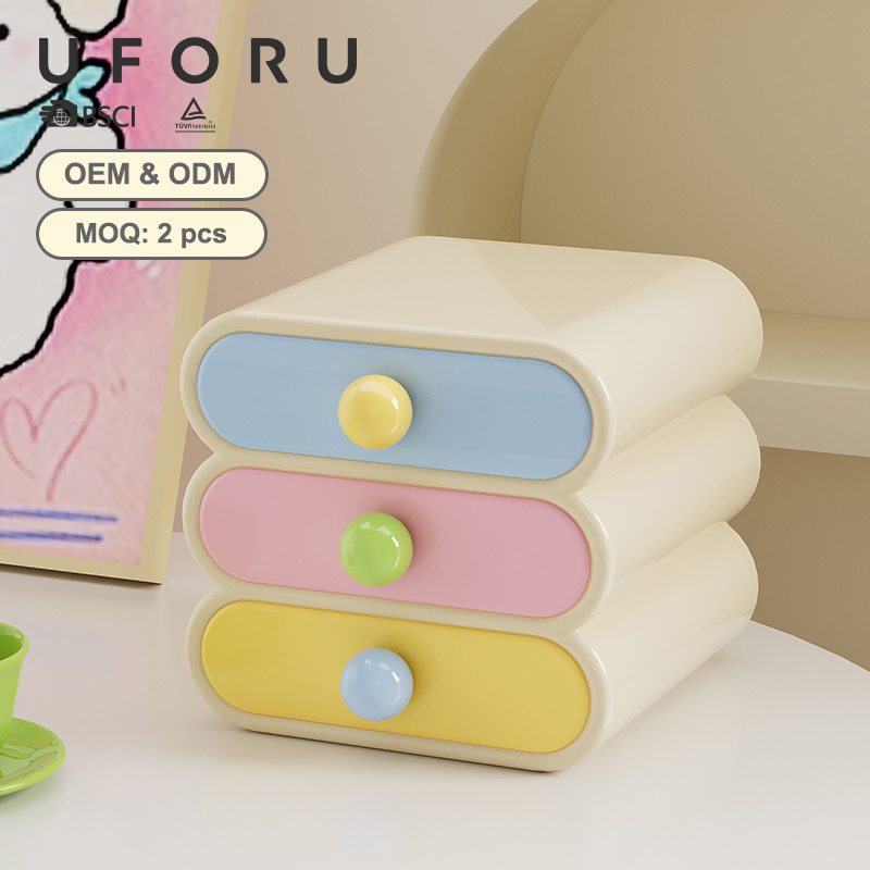 Uforu ドーパミンデスクオーガナイザー、3段引き出し収納 - Stationery Warehouse のレビューと価格