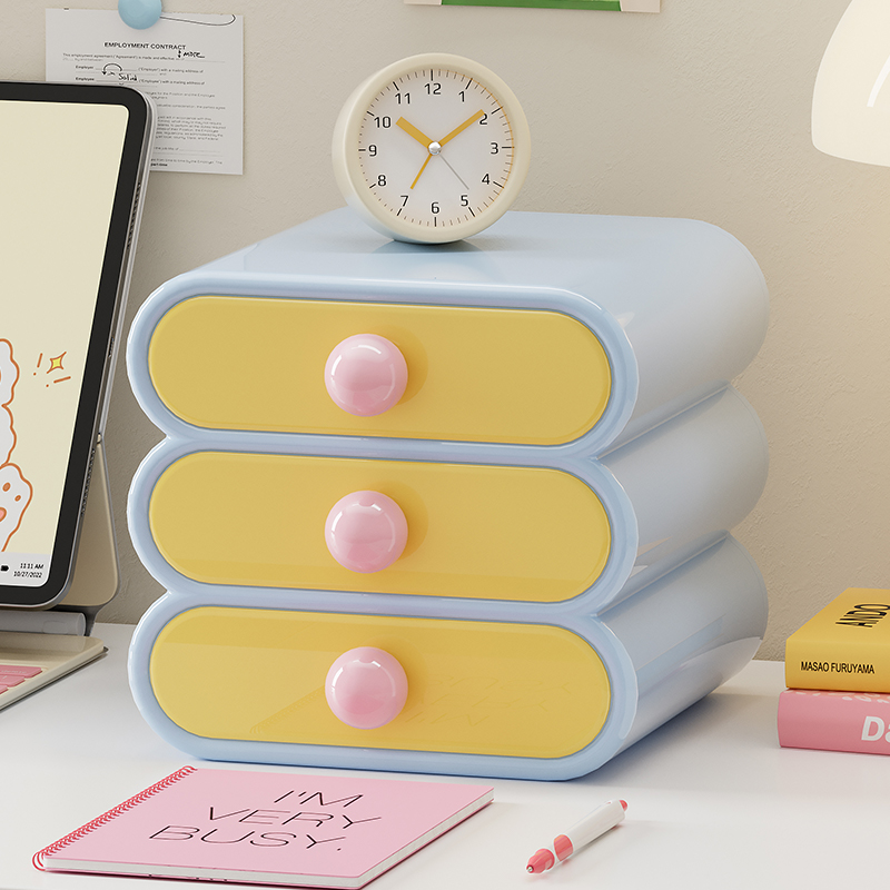 Uforu ドーパミンデスクオーガナイザー、3段引き出し収納 - Stationery Warehouse のレビューと価格