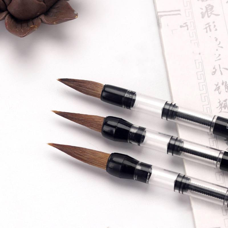 Baiyun書道ブラシセット、貯水、ペイントブラシペン、自動 - Fountain Pen Ink のレビューと価格