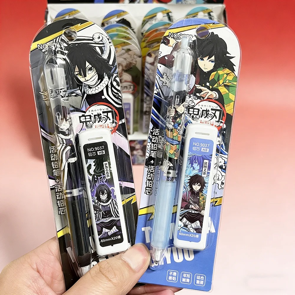アニメ「鬼滅の刃」機械鉛筆セット24本入り、漫画風0.5mm - Mechanical Pencil Lead のレビューと価格